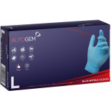 Image for Medium Blue Nitrile Gloves (Size 9)