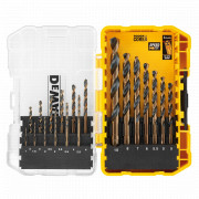 Image for 19 Pcs Black & Gold Drill Set 1mm - 10mm