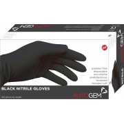 Image for Large Black Nitrile Gloves
