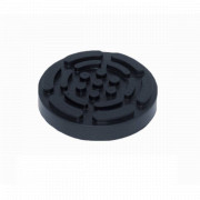 Image for 124mm Round Rubber Pad for passenger car lift
