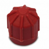 Image for Valve Cap High Side 16mm Red