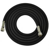 Image for 15m Braided PVC Air Hose with 1/4? Female Fittings