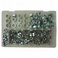 Image for Assorted Metric Plain Steel Nuts