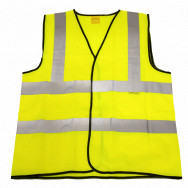 Image for Hi-vis Yellow Waistcoat Large