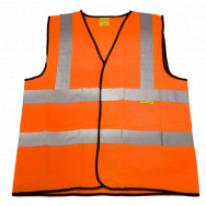 Image for Hi-vis Orange Waistcoat Extra Large