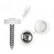Image for White Caps; Self Tapping Screws & Washers