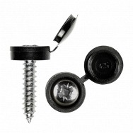 Image for Black Caps; Self Tapping Screws & Washers