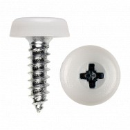 Image for White Fixed Head 3/4Â” Self Tapping Screw