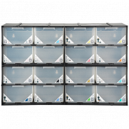 Image for 16 Drawer TPMS Valve Storage With Stickers
