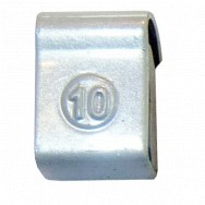 Image for 10g - Universal Clip On Weights For Steel Wheels