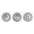 Image for Volkswagen heat shield & undertray metal washer/ clip
