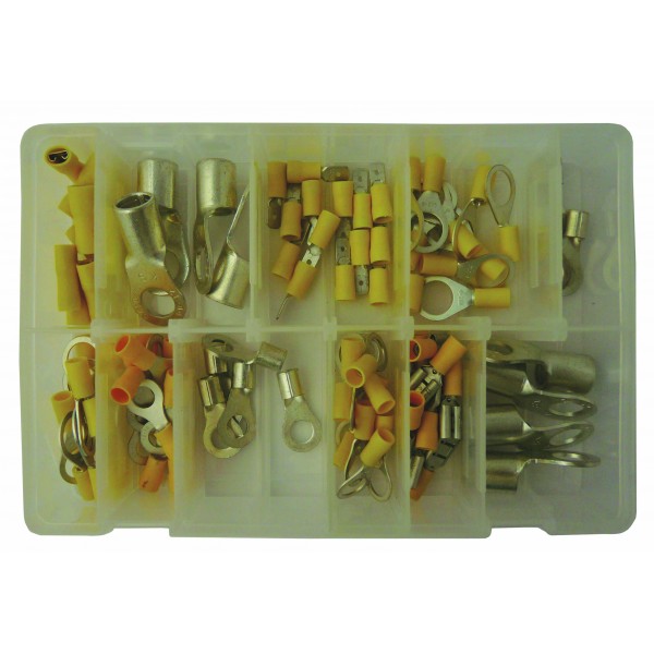 Assorted Insulated Terminals Yellow Autogem