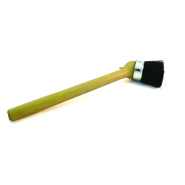 Angled Wooden Lubricant Paste Brush Autogem