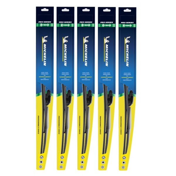 16inch 400mm Pro Series Hybrid wiper blades (x5) Autogem